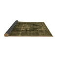 thumbnail image 2 of Ahgly Company Indoor Square Oriental Brown Industrial Area Rugs, 4' Square, 2 of 4