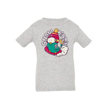 

Bird On Snowboard T-Shirt Infant -Image by Shutterstock 6 Months