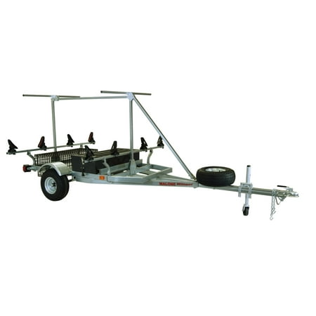 UPC: 0856561006605 | Malone MegaSport 2-Boat Saddle Up Pro Trailer Set with Storage & 2nd Tier
