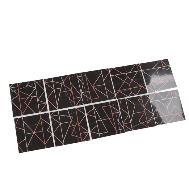 Pegatinas para azulejos de pared Jadeshay 10 unidades 15 x 15 cm PVC