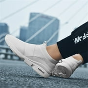 BUBUDENG Shoes for Men Comfortable Walking Shoes Lightweight Athletic Running Sneakers Sports Slip on Casual Shoes