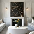 thumbnail image 5 of LNC Erharting Modern 1-Light Gold E12 Hardwired Wall Sconce with Water Glass Shade, 5 of 16
