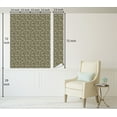 thumbnail image 5 of Ambesonne, Daisy Peel & Stick Wallpaper for Home, Retro Garden Bloom Chamomile, 13"x72", Sage Green Eggshell and Taupe, 5 of 5