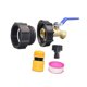 thumbnail image 2 of Adaptador IBC Adaptador IBC Accesorios para el tanque, reemplazo, resistente, válvula de la manguera de latón Válvula de agua IBC Piudad del tanque de 60 mm, 2 of 8