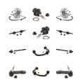 thumbnail image 1 of Transit Auto Front Bearing Upper Control Arm with Ball Joint Lower Outer Inner Tie Rod Sway Bar Stabilizer Link Kit (12Pc) for Car Ford F-150 with 6 Lug Wheels - Left Right Side K7T-110850, 1 of 2