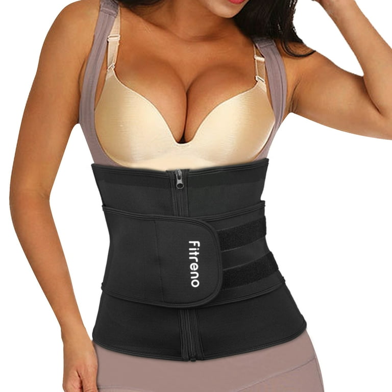  BODYSUNER Waist Trainer Trimmer Sweat Belt Band for