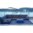 thumbnail image 3 of L Shaped Arabic Floor Sofa Set, Turkish Floor Cushions, Patio Sofas, Terrace Sofa, Ethnic Sofa, Moroccan Sofas, Full Size Futon Mattress, Couch Bed, 3 of 4