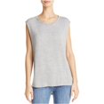 thumbnail image 2 of Free People The It Muscle Camiseta sin mangas para mujer, gris, grande Free People Tanque muscular, 2 of 2