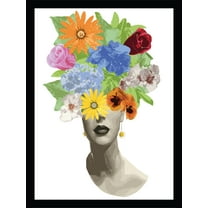 Venice Beach Collection's Beauty From Within Flowerhead 14x18 Framed Print