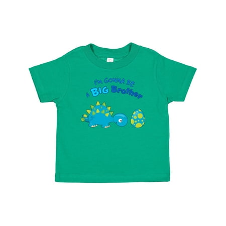 

Inktastic Happy Dinosaur Future Big Brother Gift Baby Boy T-Shirt