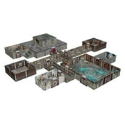Gale Force 9: Tenfold Dungeon - Wizards Sanctum - Modular Roleplaying Terrain Set, Box To Table, 1 Grids, 12 Illustrated Rooms, RPG-Dungeon Crawling