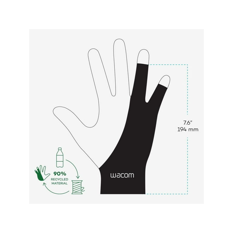 Wacom Drawing Glove 3 pack