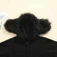 thumbnail image 4 of Kmbangi Children?s Fashion Solid Color Feather Edge Halloween Hooded Shawls, 4 of 5