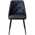 thumbnail image 3 of Silla Capitonada H2 Grupo Microtec Europeo Piel PU Minimalista Moderna Elegante Hogar Escritorio Cocina Comedor Sala Espera H2 Capitonada, 3 of 3