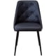thumbnail image 3 of Silla Capitonada H2 Grupo Microtec Europeo Piel PU Minimalista Moderna Elegante Hogar Escritorio Cocina Comedor Sala Espera H2 Capitonada, 3 of 3