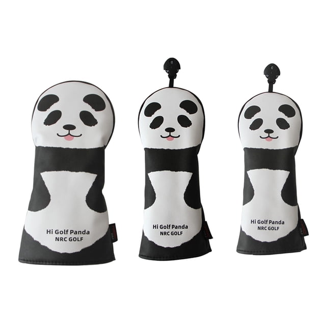 Cubiertas para la cabeza del palo para golf Sharpla PU 1/3/5 Funda de conductor de madera