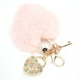 thumbnail image 2 of Keychain, Exquisite Fluffy Keychain Pendant, For Gifts Friends Decor Women, Girls Pink + Colorful,White + Colorful, 2 of 8