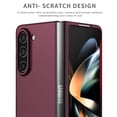 thumbnail image 6 of Designed for Samsung Galaxy Z Fold 7 Case, Support Wireless Charging Hard PC Slim Shockproof Drop Protective Skin Friendly Thin Fit Phone Case for Samsung Galaxy Z Fold 7, Winered, 6 of 6