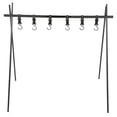 thumbnail image 3 of Camping Hanging Rack, Long Service Life Quick Picnic Equipment Shelf Lightweight With 6Pcs Hooks For Friends For Outdoor, 3 of 8