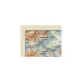 thumbnail image 3 of Historic Map - Aletschhorn Switzerland - Baedeker 1921 - 30.10 x 23 - Vintage Wall Art, 3 of 5