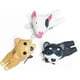 thumbnail image 1 of Door Stops, 3 Pack Cute Dog Shaped Door Stops for Home and Office, 1 of 4
