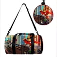 thumbnail image 3 of ROBLOX-bolsa de viaje cilíndrica para Yoga, bolso de entrenamiento deportivo, Fitness, mundo Virtual, cremallera, gran capacidad, mensajero, regalo de cumpleaños, 3 of 4