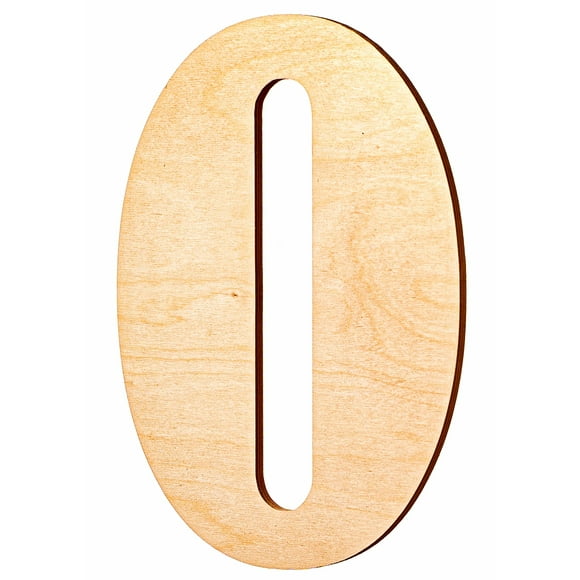 UNFINISHEDWOODCO Vintage 23 Inch Tall Letter O, 23