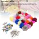 thumbnail image 4 of Accesorios de Llavero de Tassel, Accesorios de Llavero de Bola de Hojaldre Fuire de Conejo Falso Fluffy 30 Set ProncTico Con Anillos Abiertos para la decoración, 4 of 7
