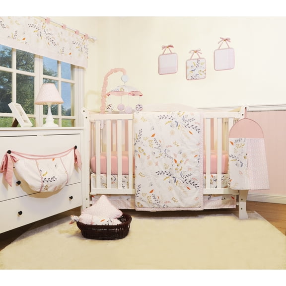 Bumperless 12 Pieces Harvest Season Baby Nursery Crib Bedding Set