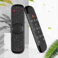 thumbnail image 2 of Wechip W2 Pro Wireless Keyboard 2.4G 3-in-1 Function ABS Air Mouse Touchpad Keyboard for Smart TV, 2 of 5