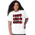 thumbnail image 3 of Proud Woman Martial Arts Fighter Women's Graphic T Shirt Tees Brisco Brands X, 3 of 5