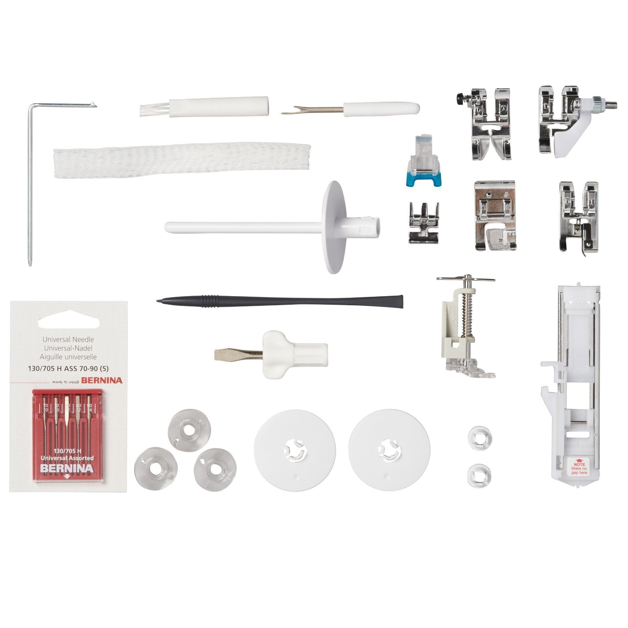 Bernette B77 Deco Sewing & Quilting Machine with 93 Spools & 200+ Accessories