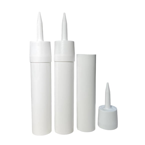 REUSABLE EMPTY CAULK TUBE - REFILLABLE CAULKING CARTRIDGE 10 oz. - 3 Pack