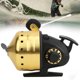 thumbnail image 4 of Carrete de pesca con arco al aire libre, líneas interiores, accesorio de tiro de caza de peces cerrado, dorado, 4 of 5