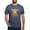 Heather Navy, variant on CafePress - Happy Highland Cow Men's Deluxe T Shirt - Mens Tri-blend T-Shirt