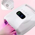 thumbnail image 3 of Lampe à Ongles UV Rechargeable LED 96W Lumière Rouge Machine de Manucure Professionnelle, Haute Puissance, 3 of 5