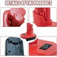 thumbnail image 4 of Adaptador de Batería para Mil*wau*kee 12V, para DE*Walt 20V y para Mil*wau*kee M18 18V Batería Li-on Convertible a para Mil*wau*kee M12 12V Batería, para Mil*wau*kee M12 12V Herramienta Eléctrica, 4 of 7