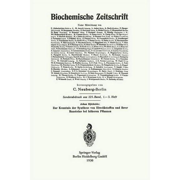 Zur Kenntnis Der Synthese Von EiweiÃstoffen Und Ihrer Bausteine Bei HÃ¶heren Pflanzen, (Paperback)