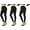 3 Pack Black, variant on SOCKS'NBULK Women's Fleece Brushed Leggings, Warm, Soft, Bulk Pack Ladies Warm Legging