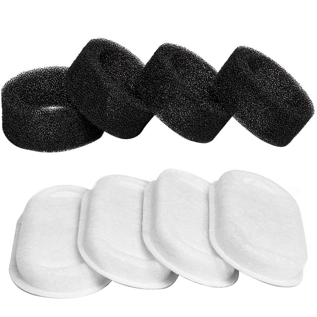Filtros Reemplazo La Fuente CAT 4/8pcs Con 4/8 Esponjas Universales Suministros