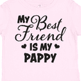 thumbnail image 4 of Inktastic My Best Friend is My Pappy with Hearts Boys or Girls Toddler T-Shirt, 4 of 5