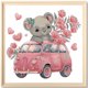 thumbnail image 3 of Kit Con Forma Especial Parcial Bricolaje 5D Koala (WQ061), 3 of 9