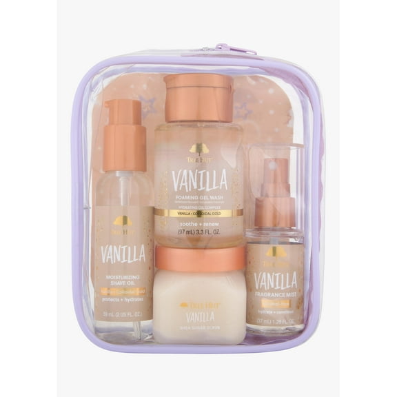 Tree Hut Vanilla Mini Body Care Gift Set, 4 Piece