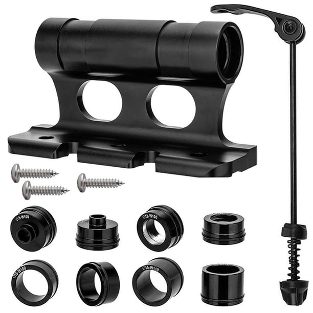 bastidores para bicicletas Soporte de horquilla para bicicleta, portaequipajes para coche, soporte para techo, soporte para bicicleta, soporte de eje pasante de liberación rápida