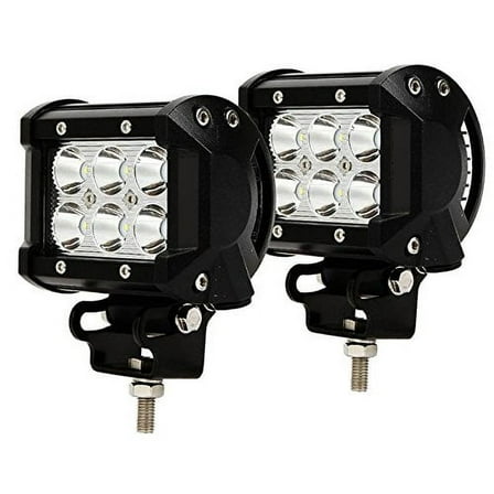 Race Sport Rs6l18wpr Street Series 18-watt 6-led Bottom-mount Spotlights