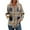 11# Light Brown, variant on UoCefik Flannel Hoodies for Women Fall Plaid Long Sleeve Drawstring Sweatshirt Casual Hooded V Neck Pullover Oversized Button Shirts Holiday Cute Tunic Hoodies Country Clothes Light Gray M