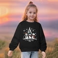 thumbnail image 4 of Mefallenssiah Blouses & Chemises à Manches Longues Col Rond Automne et Hiver Filles Garçons Imprimé Cœur Haut à Manches Longues Pull, 4 of 4