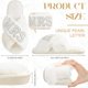 thumbnail image 3 of Zapatillas Xtinmee con inicial de boda personalizada para novia MRS, 3 of 6