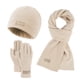 thumbnail image 1 of Xihbxyly Conjunto de Gorro de Invierno, Elegante Gorro de Punto, Bufanda Cálida y Mascarilla, Tamaño Ajustable para Mayor Comodidad, Ideal para Ciclismo y Esquí Al Aire Libre, Regalo Perfecto para Fa, 1 of 2