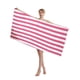 thumbnail image 4 of Xihbxyly Toalla de Playa a Rayas, Microfibra Suave, Material Muy Absorbente, Ideal para Playa, Piscina o Ducha, Secado Rápido, Textura Cómoda, Lavable a Máquina, Tamaño 140 X 70 Cm, 4 of 7
